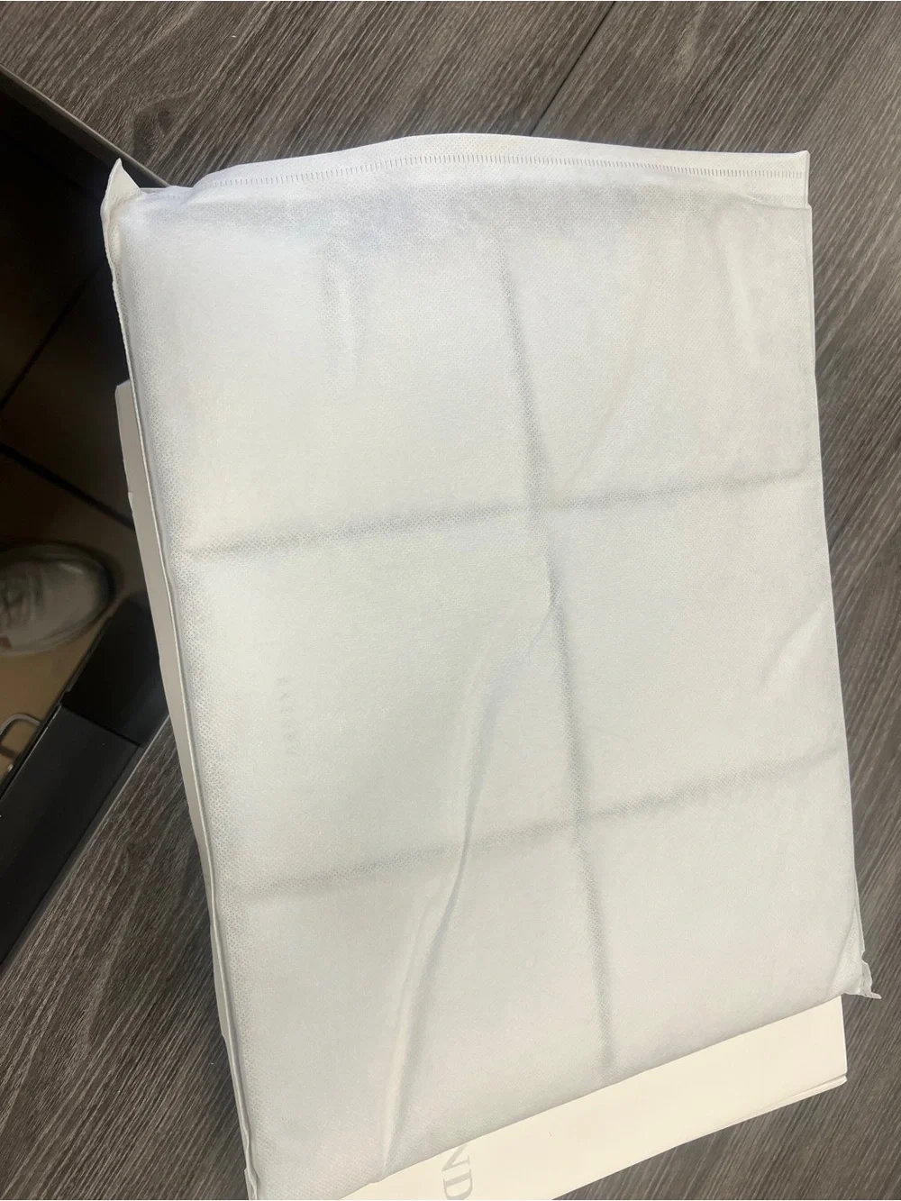 Metallic Silver Padded Computer Cover/ Magnetic Closure top Bag